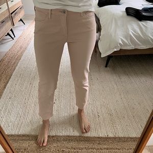 AG Prima Crop in Pink — Size 28R